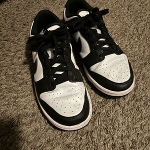Black and White Nike dunks Sneakers